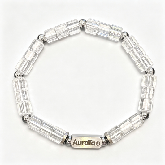Clear Quartz Harmony Bracelet"Metal"