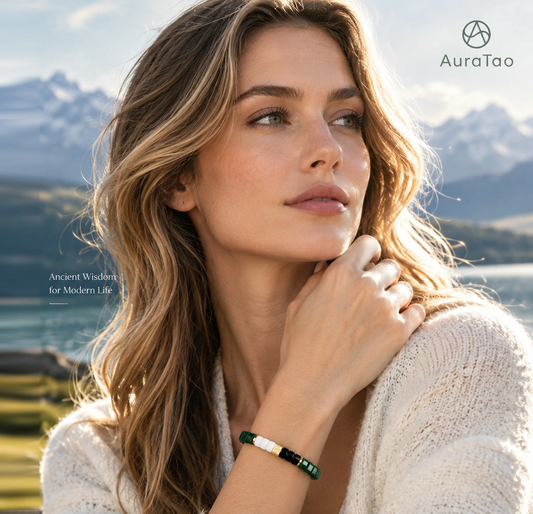 Botanical Fragrance Bead Bracelet "Wood"