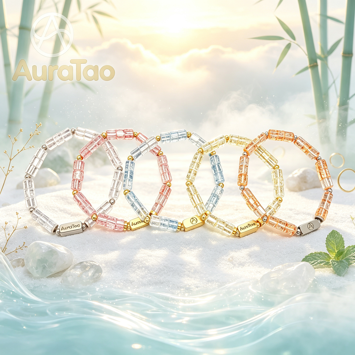 Azure Quartz Harmony Bracelet“Water”