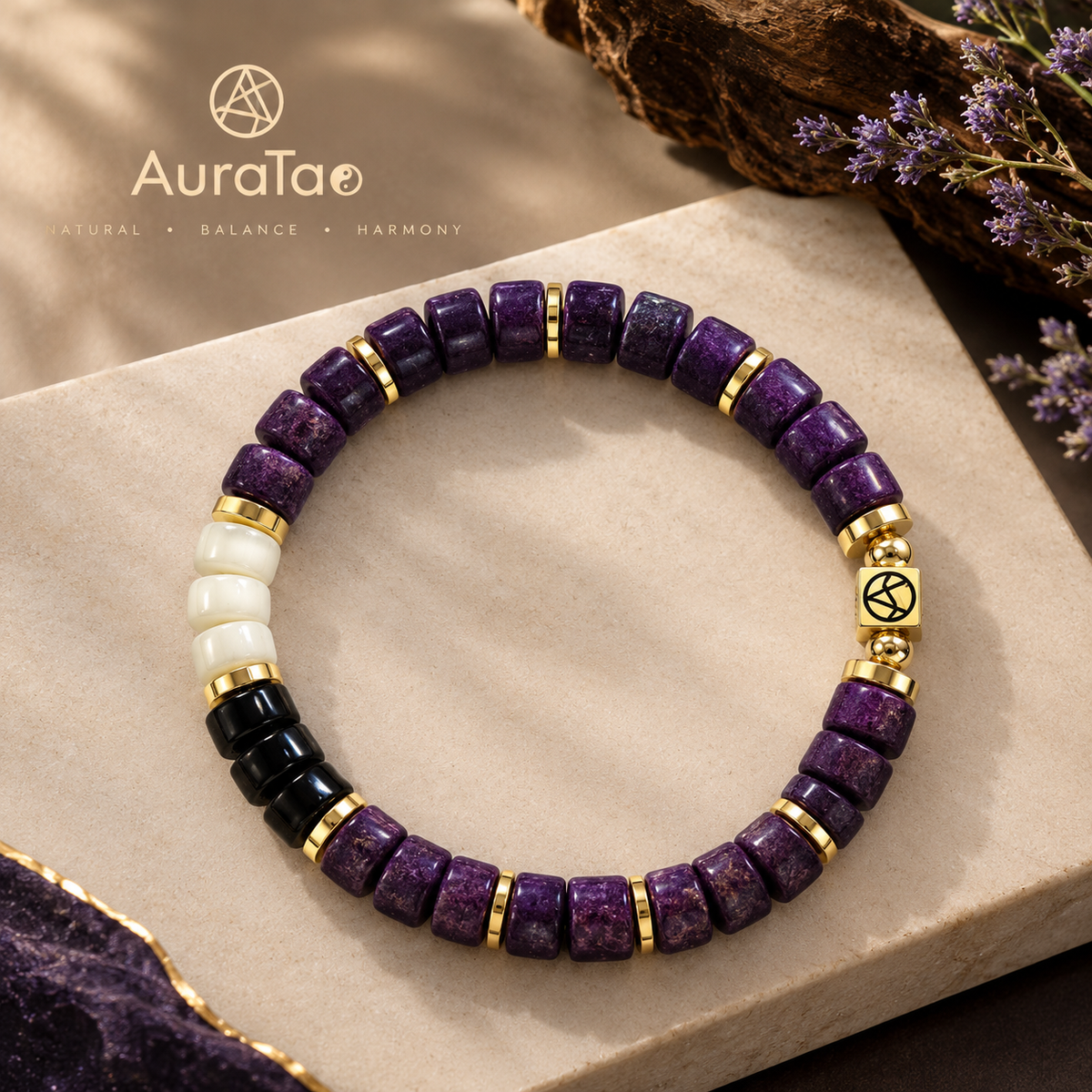 Botanical Fragrance Bead Bracelet "Water"
