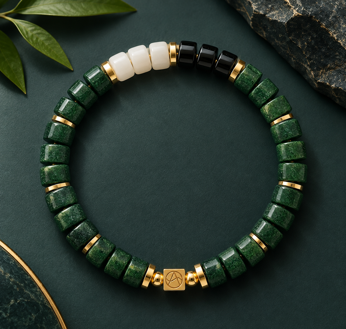 Botanical Fragrance Bead Bracelet "Wood"