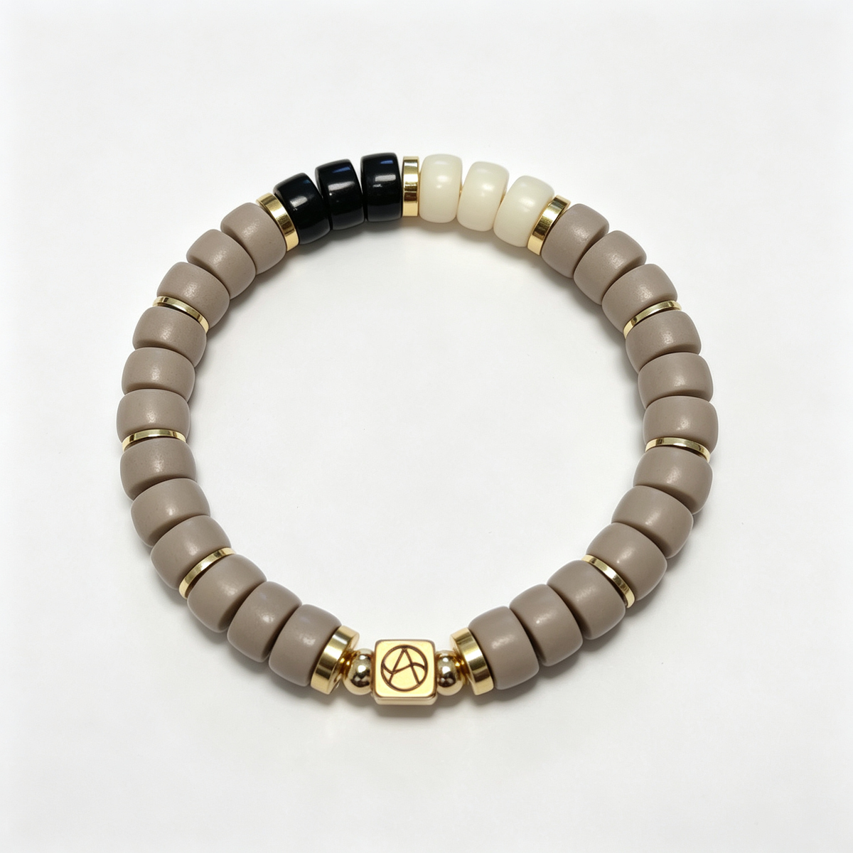 Botanical Fragrance Bead Bracelet "Metal"